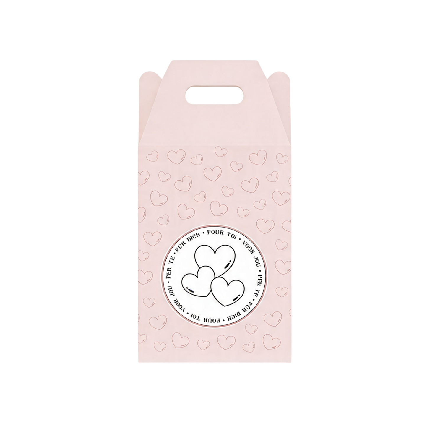 Geschenkebox rosa T-Shirt