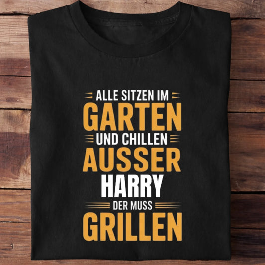 Im Garten chillen