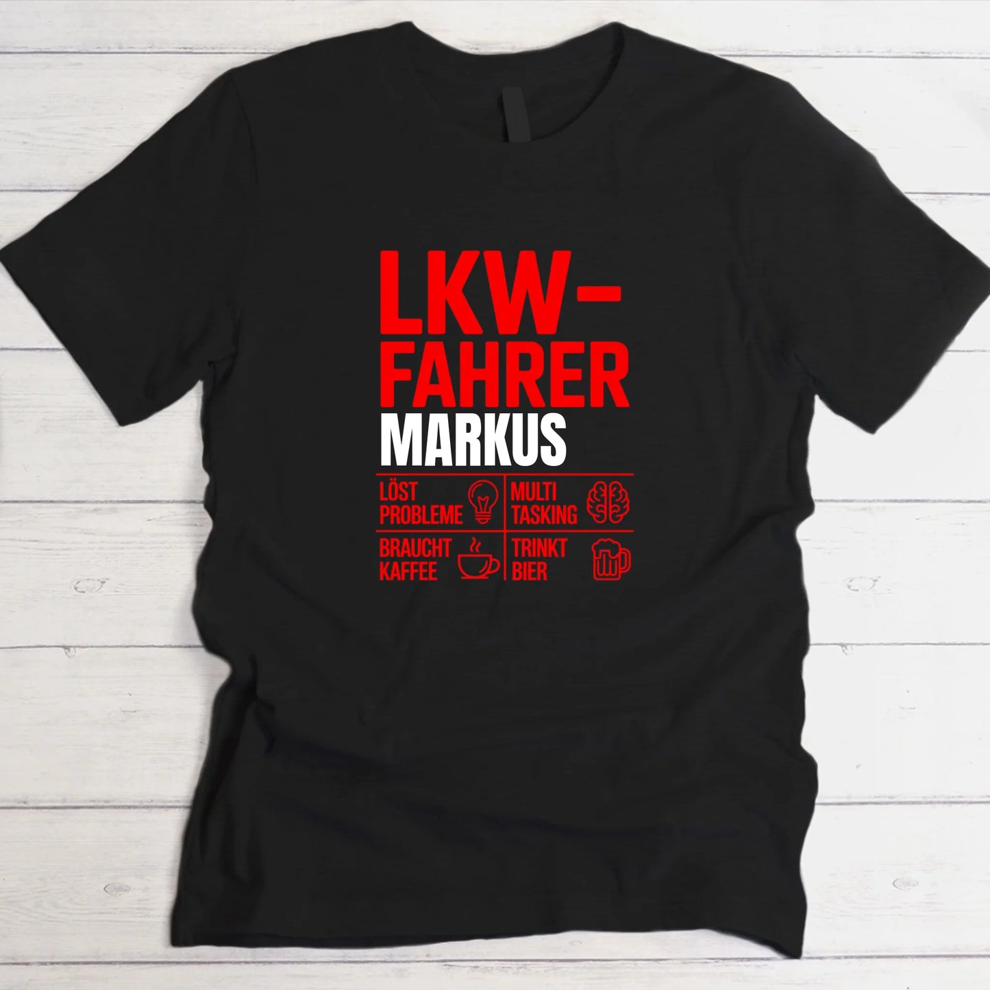 T-Shirt schwarz