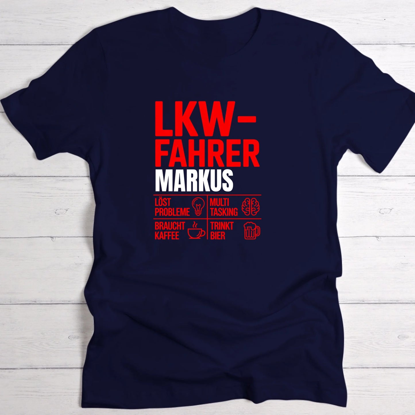T-Shirt blau