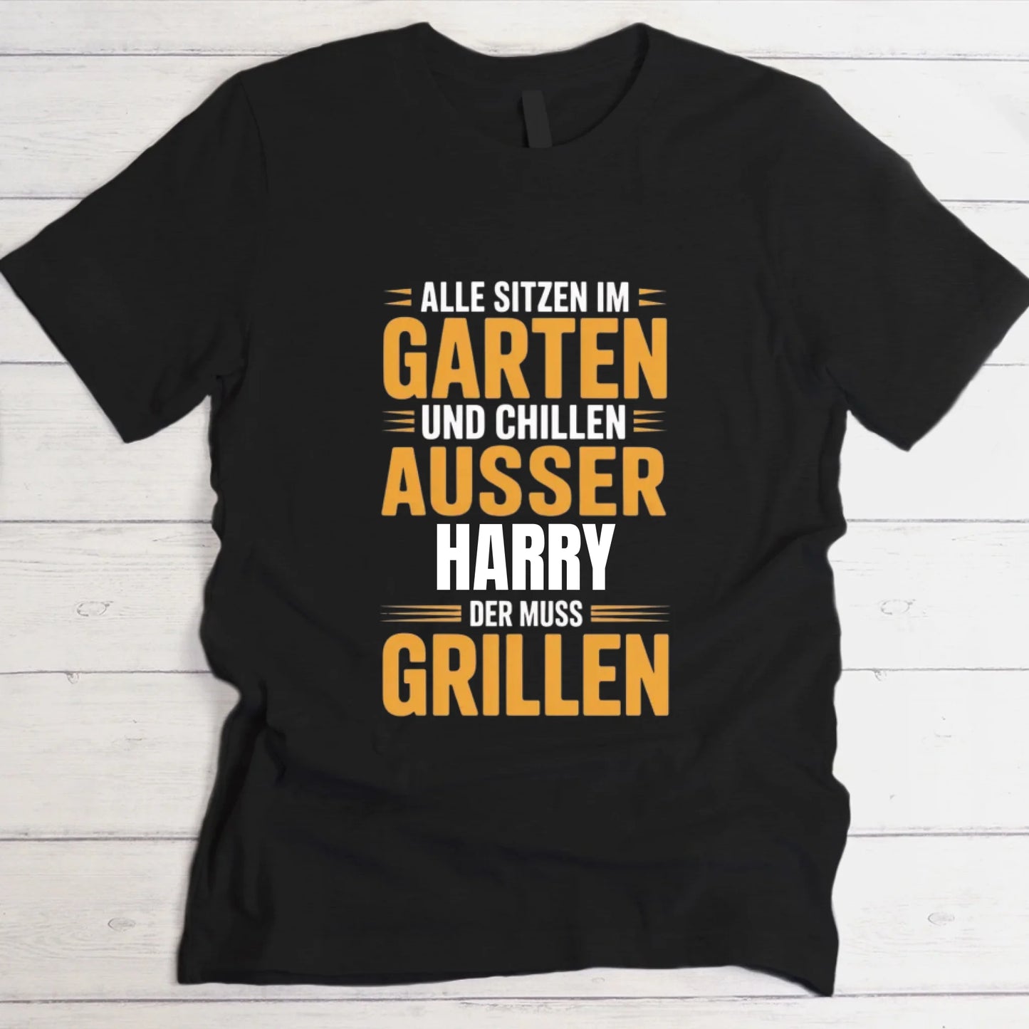 T-Shirt schwarz