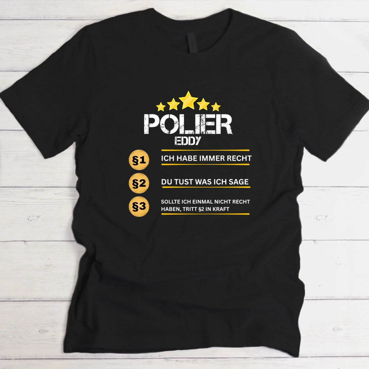 T-Shirt schwarz