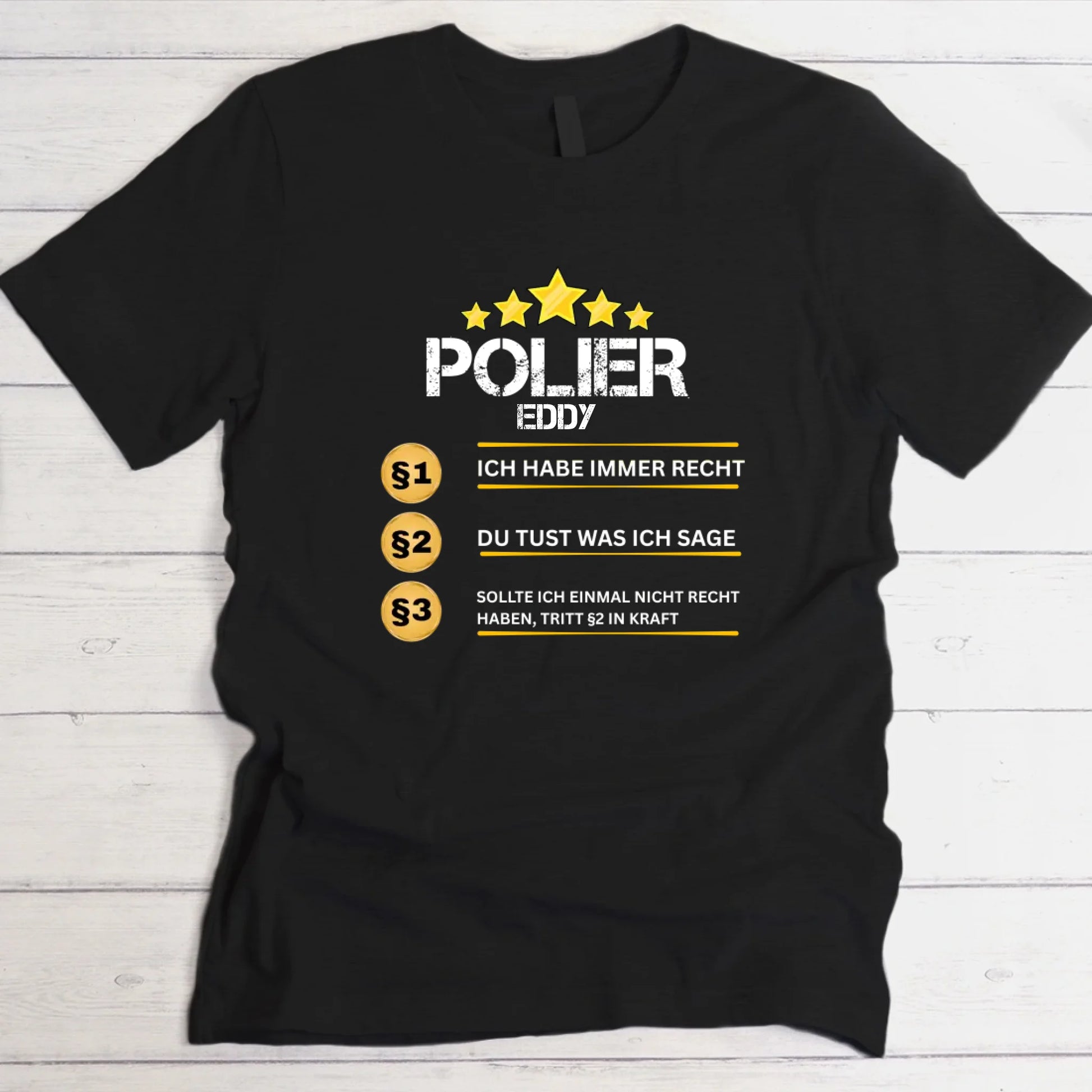 T-Shirt schwarz