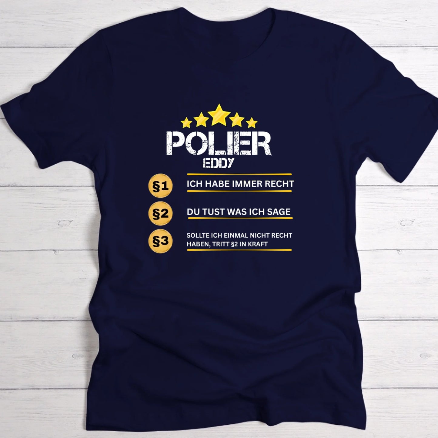 T-Shirt blau