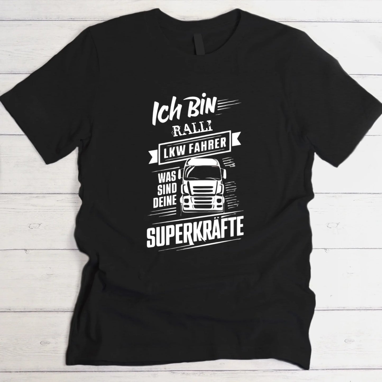T-Shirt schwarz