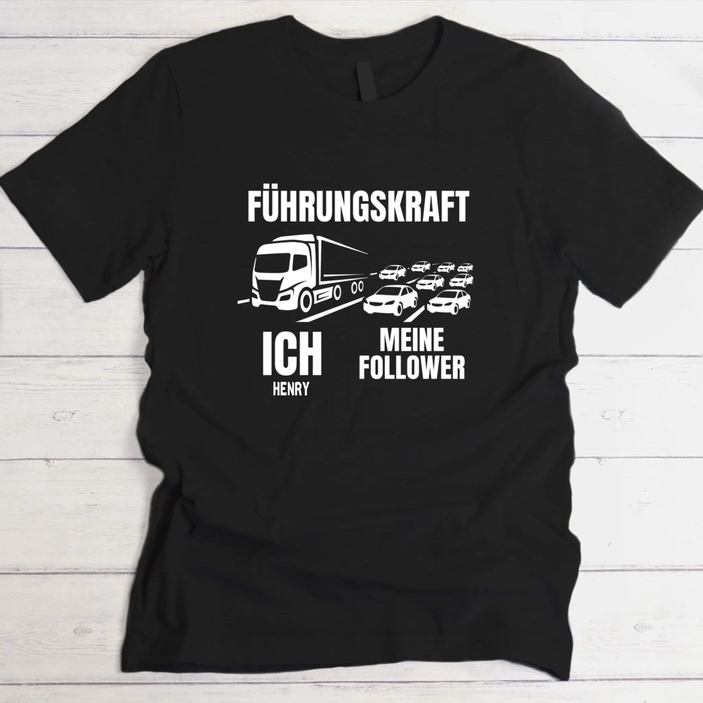 T-Shirt schwarz