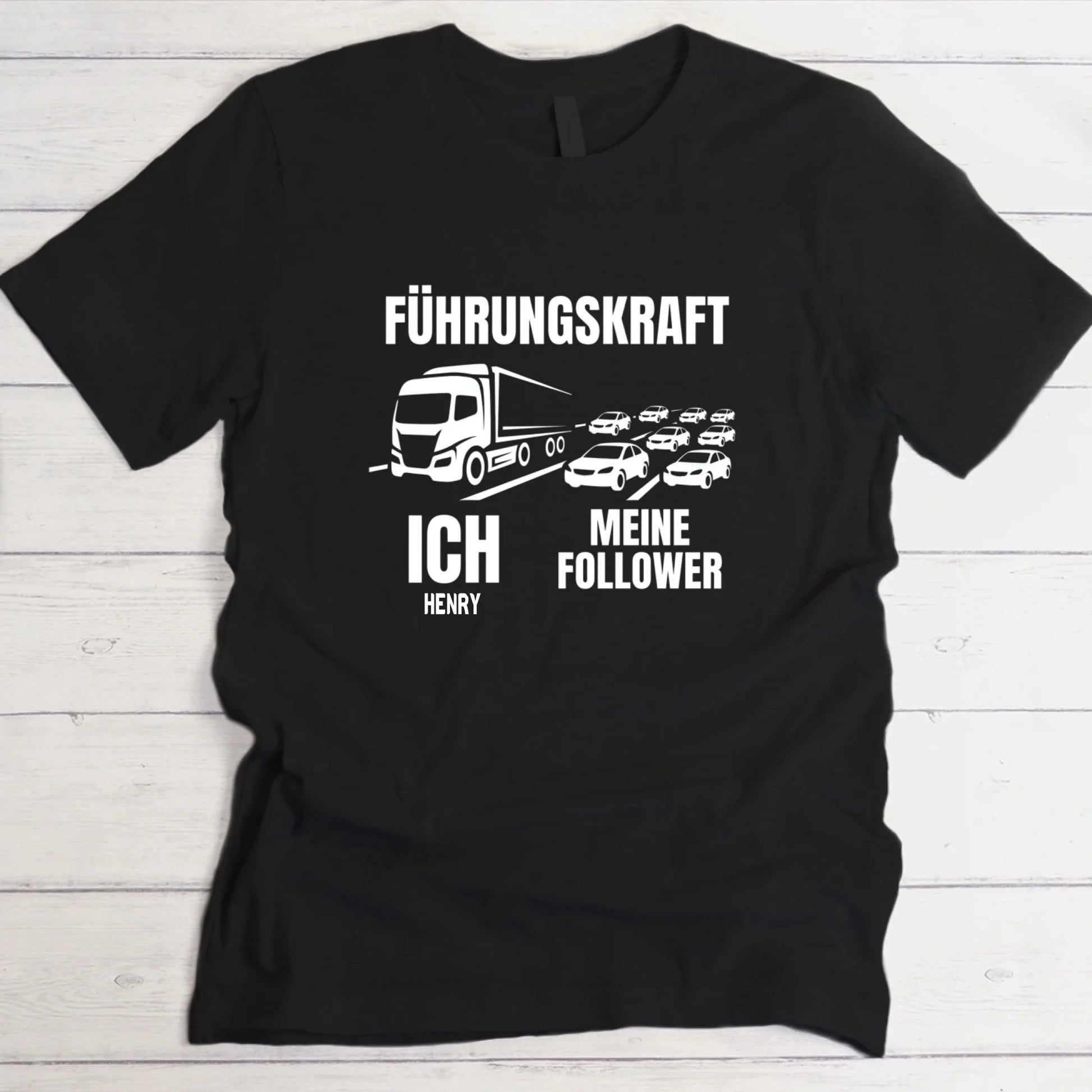 T-Shirt schwarz