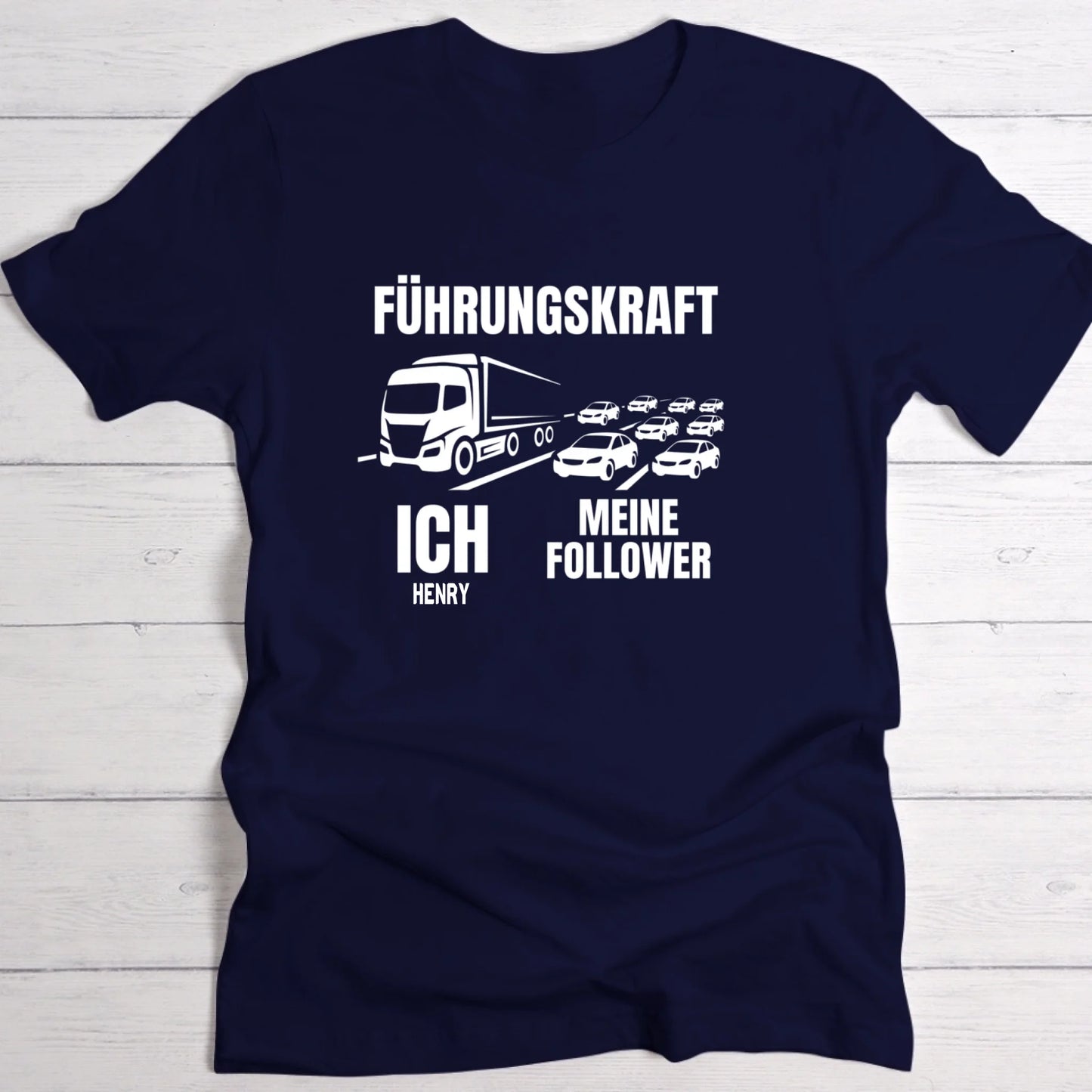 T-Shirt blau