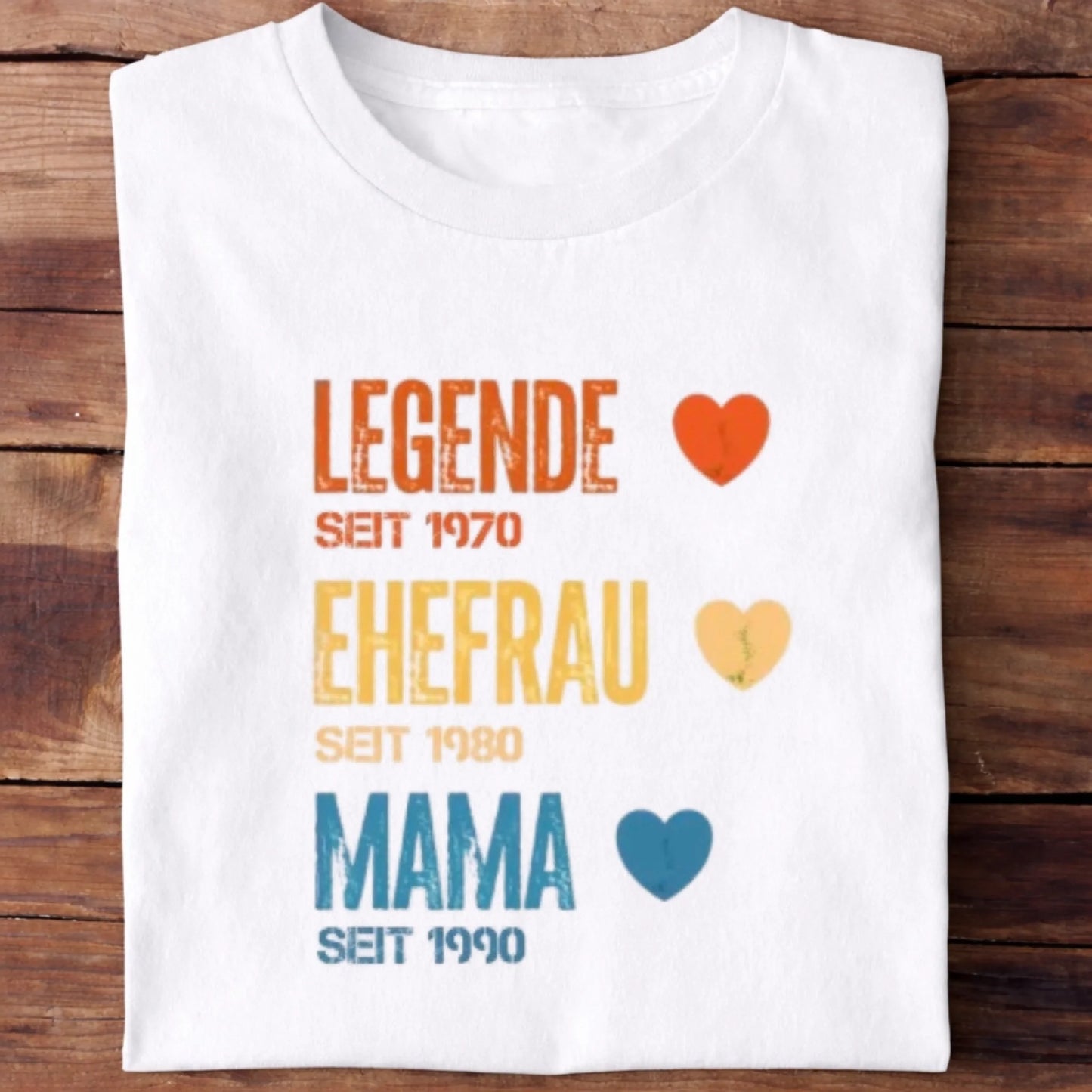 Legende Ehefrau Mockup