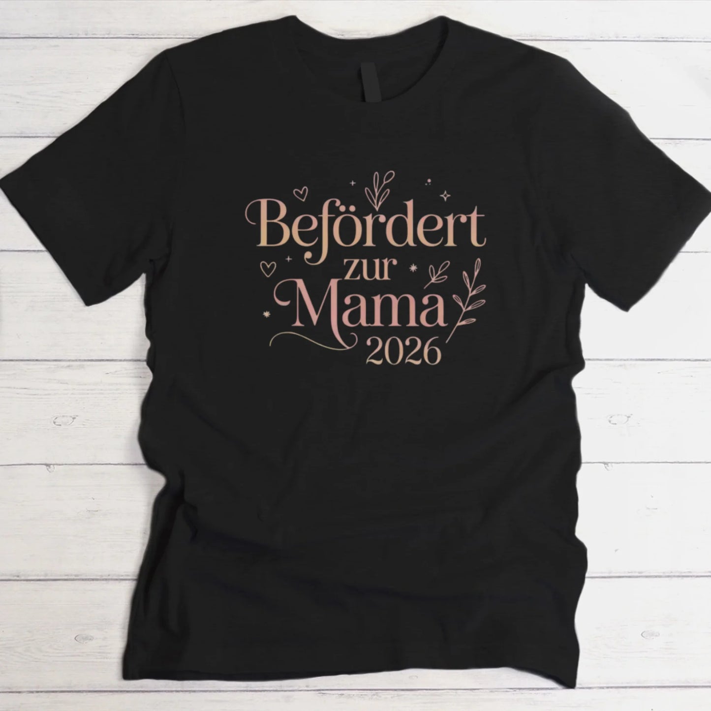 T-Shirt schwarz