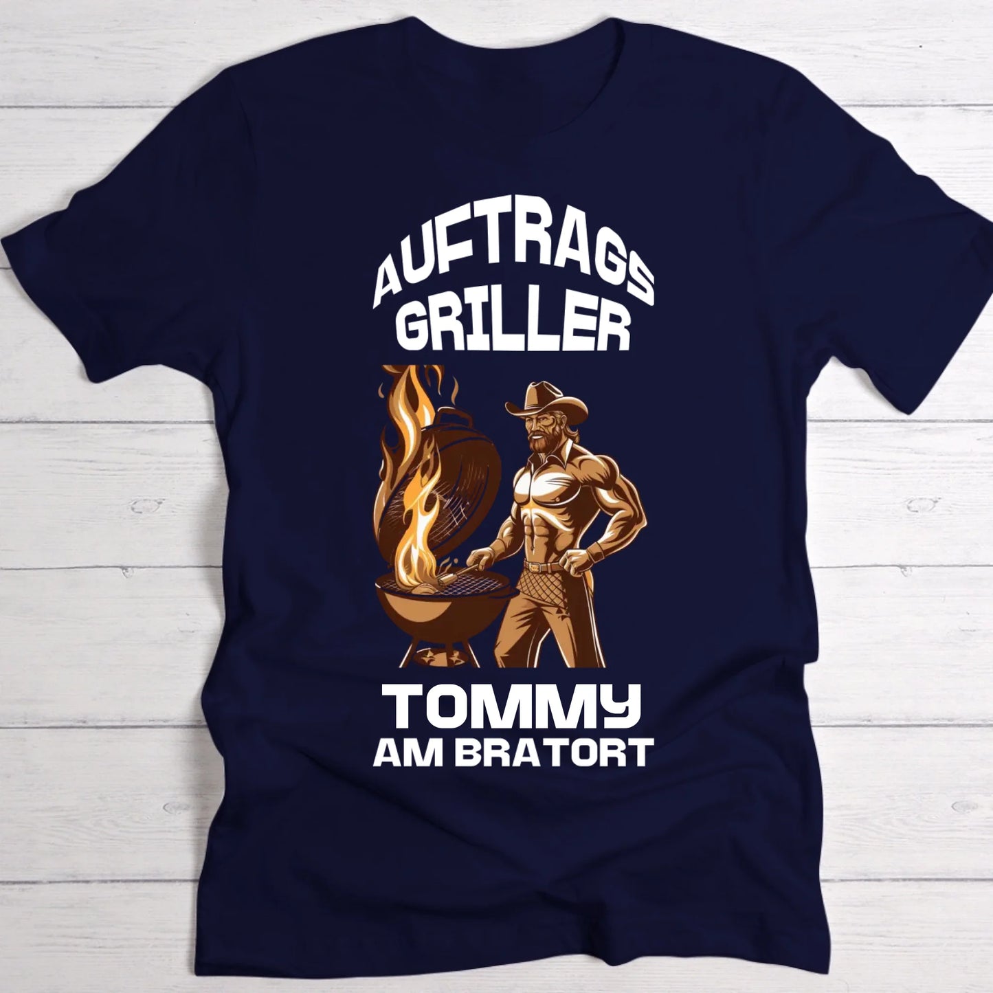 T-Shirt blau