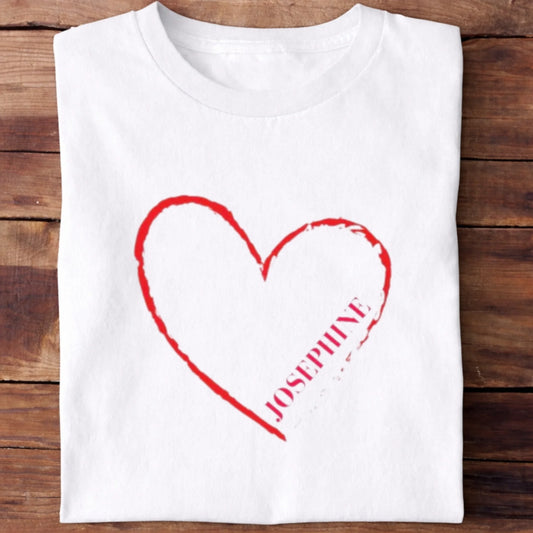 Simple Mum T-Shirt personalisiert - Flatlay Ansicht