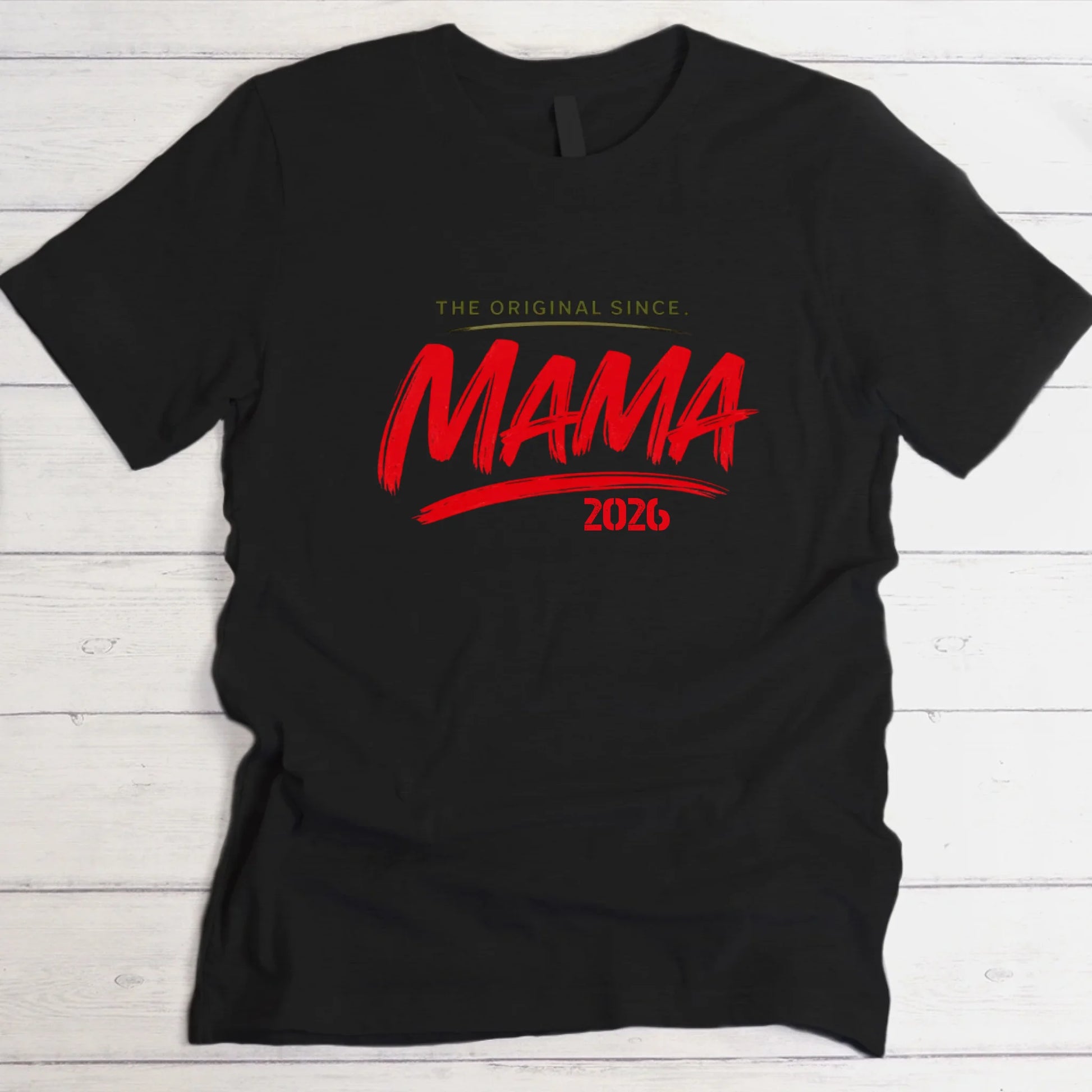 Mama The Original T-Shirt schwarz personalisiert