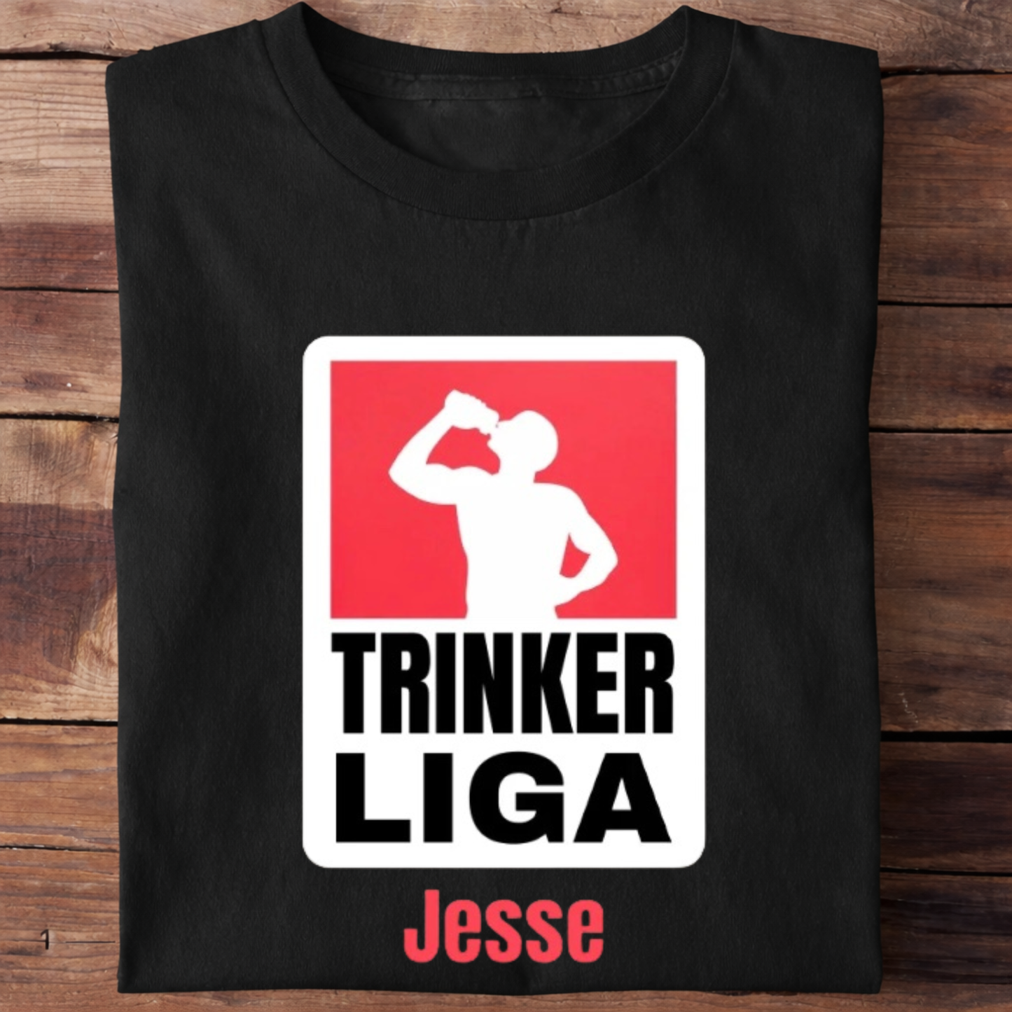 Trinker Liga T-Shirt personalisiert